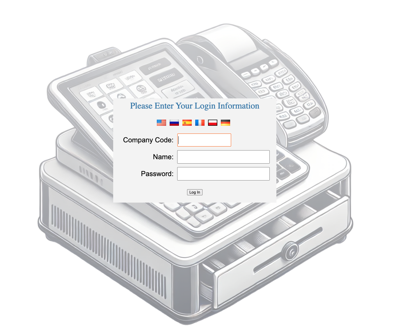 Customer Management Screen